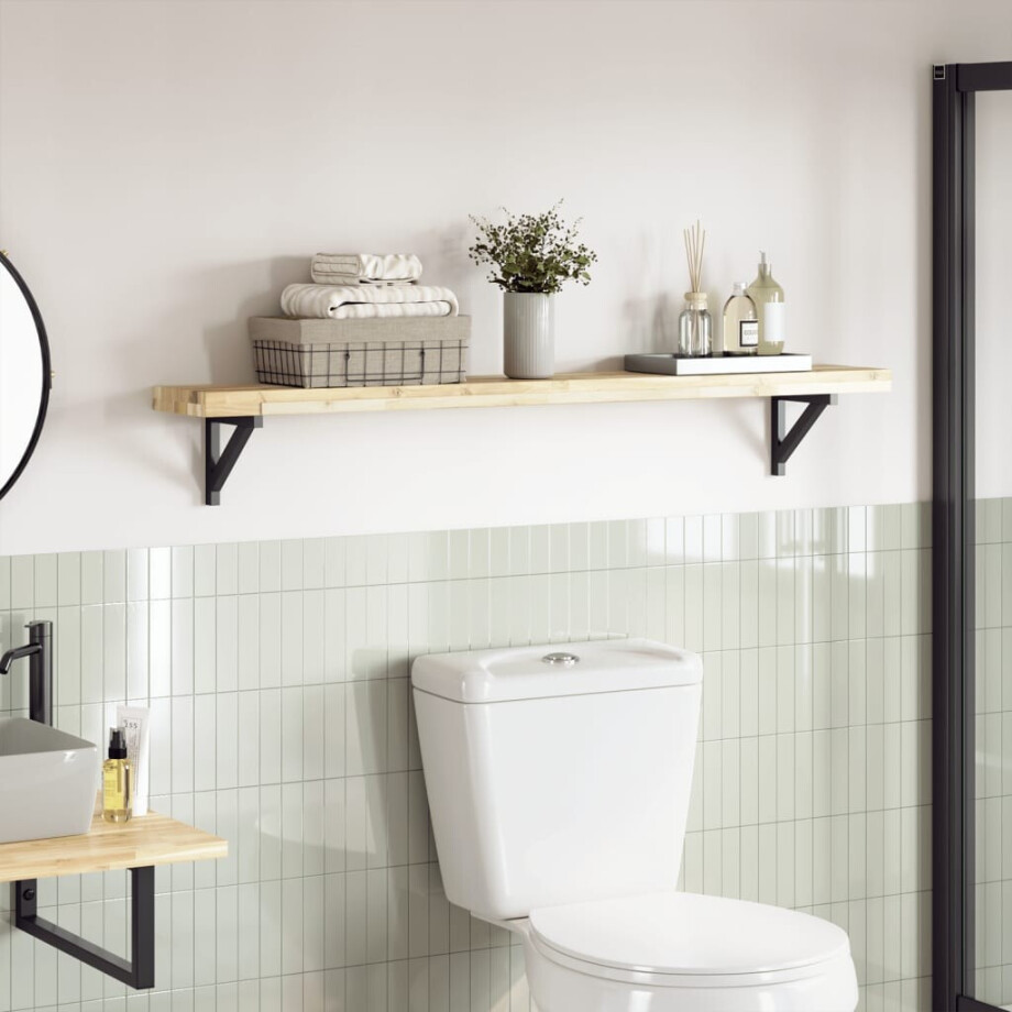 vidaXL Tafelblad rechthoekig 140x20x4 cm massief acaciahout afbeelding 1