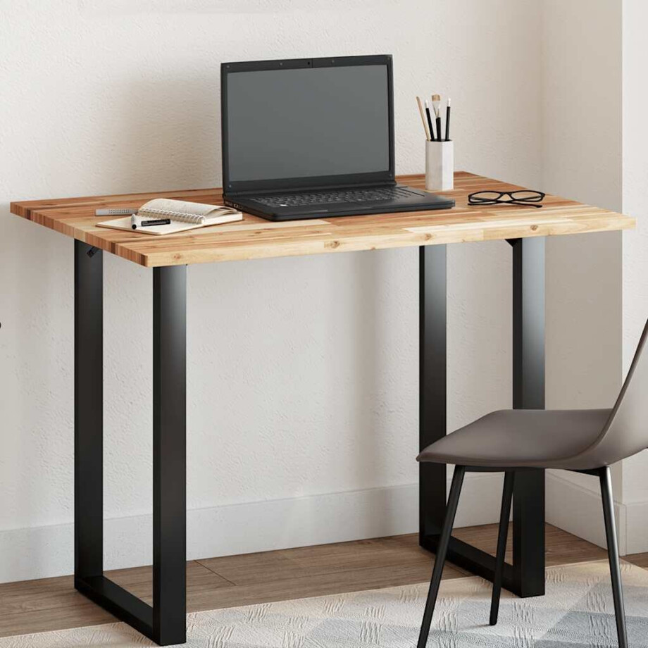 vidaXL Tafelblad rechthoekig 80x70x2 cm massief acaciahout afbeelding 1