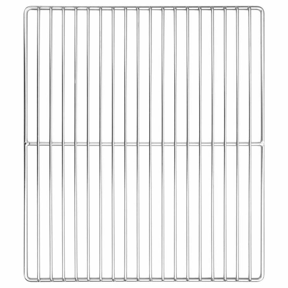 vidaXL Grillrooster Zilver 40 x 35 cm Roestvrij staal vidaXL Grillrooster Zilver 40 x 35 cm Roestvrij staal afbeelding 1