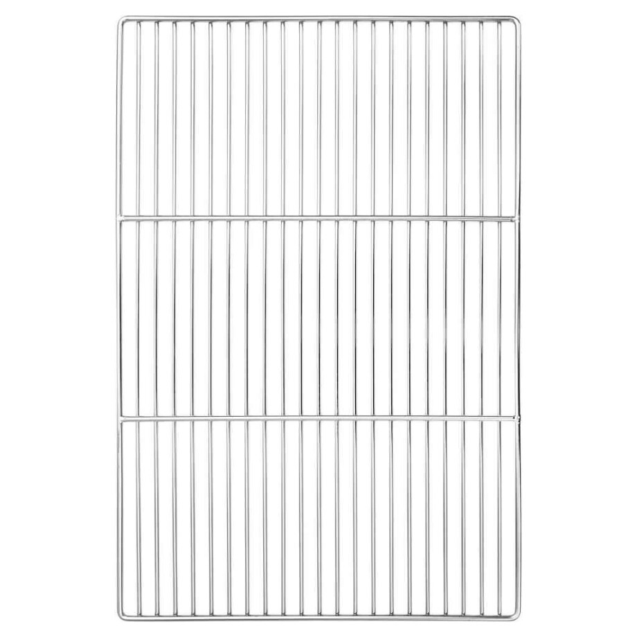 vidaXL Grillrooster Zilver 60 x 40 cm Roestvrij staal vidaXL Grillrooster Zilver 60 x 40 cm Roestvrij staal afbeelding 1