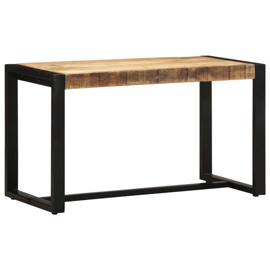 vidaXL Bank 80x35x45 cm massief ruw hout mango afbeelding 1