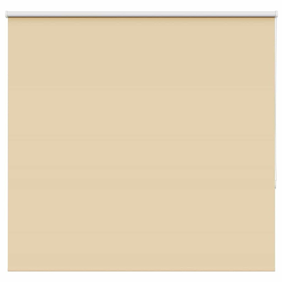 vidaXL Rolgordijn verduisterend 145x130 cm stofbreedte 141,6 cm beige afbeelding 1
