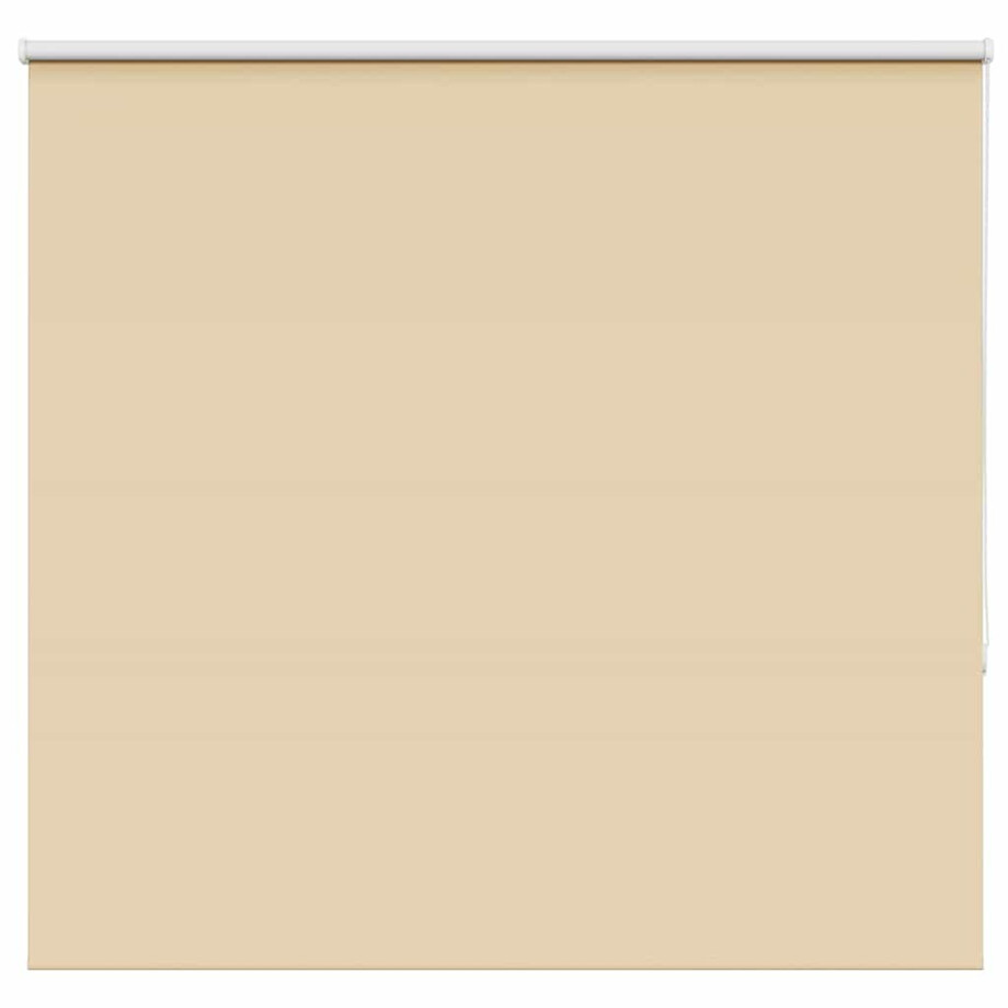 vidaXL Rolgordijn verduisterend 150x130 cm stofbreedte 146,6 cm beige afbeelding 1
