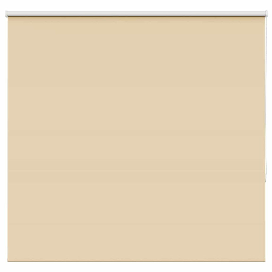 vidaXL Rolgordijn verduisterend 155x130 cm stofbreedte 151,6 cm beige afbeelding 1
