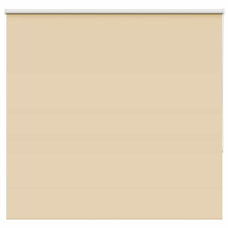 vidaXL Rolgordijn verduisterend 150x150 cm stofbreedte 146,6 cm beige afbeelding 1