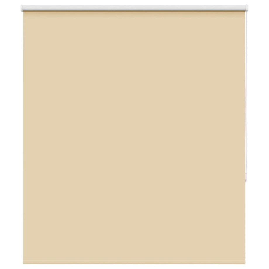 vidaXL Rolgordijn verduisterend 125x175 cm stofbreedte 121,6 cm beige afbeelding 1