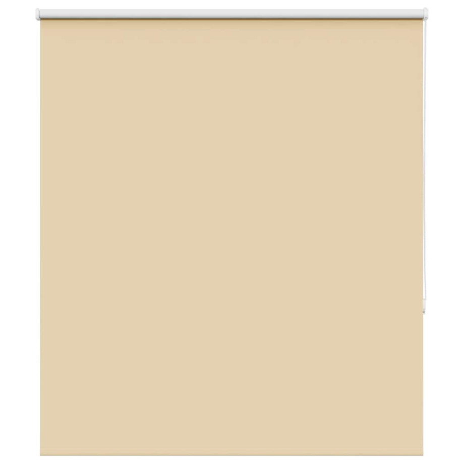 vidaXL Rolgordijn verduisterend 135x175 cm stofbreedte 131,6 cm beige afbeelding 1