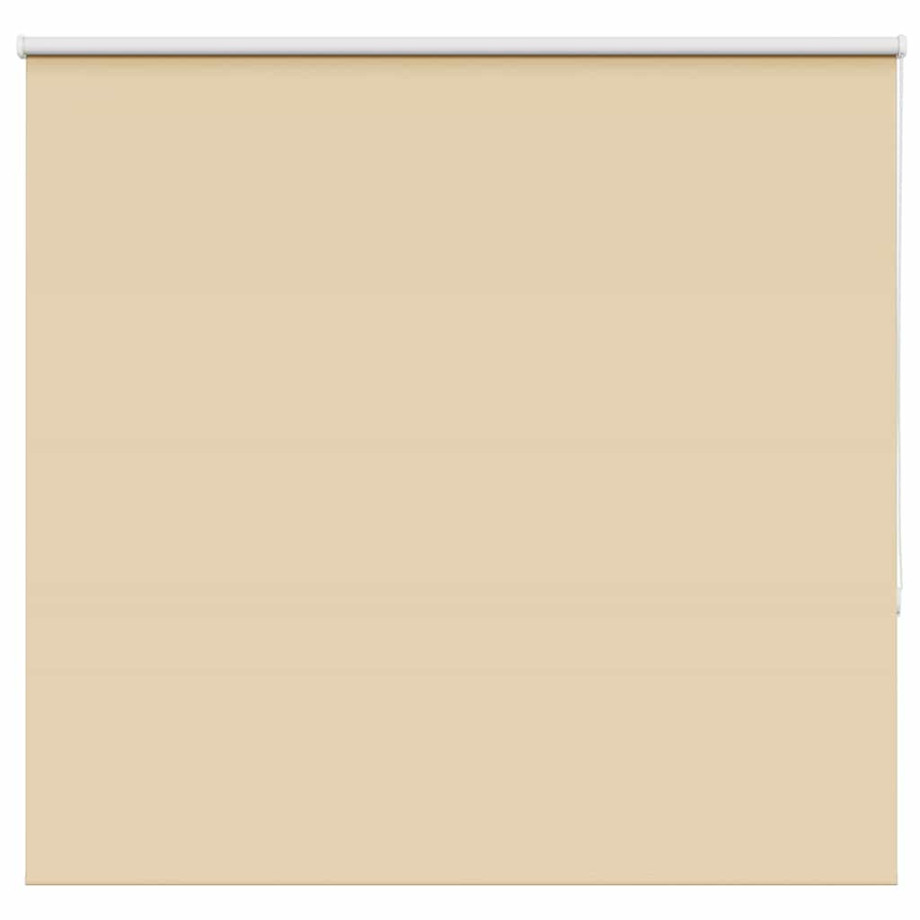vidaXL Rolgordijn verduisterend 145x175 cm stofbreedte 141,6 cm beige afbeelding 1