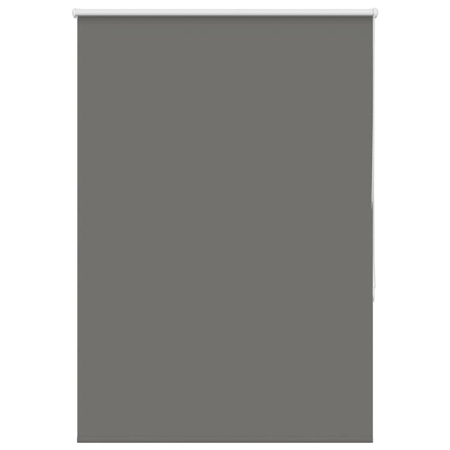 vidaXL Rolgordijn verduisterend 105x175 cm stofbreedte 100,7 cm grijs afbeelding 1