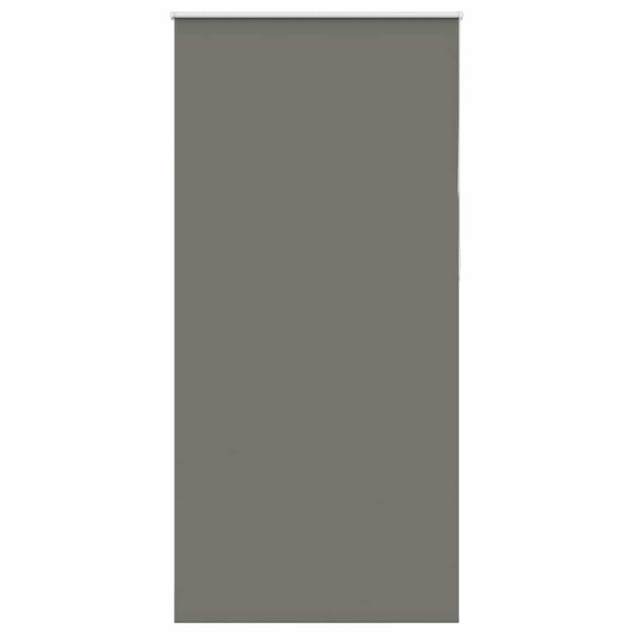vidaXL Rolgordijn verduisterend 115x210 cm stofbreedte 110,7 cm grijs afbeelding 1