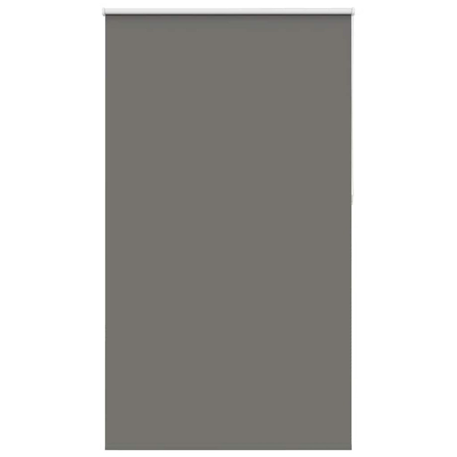 vidaXL Rolgordijn verduisterend 125x210 cm stofbreedte 121,6 cm grijs afbeelding 1