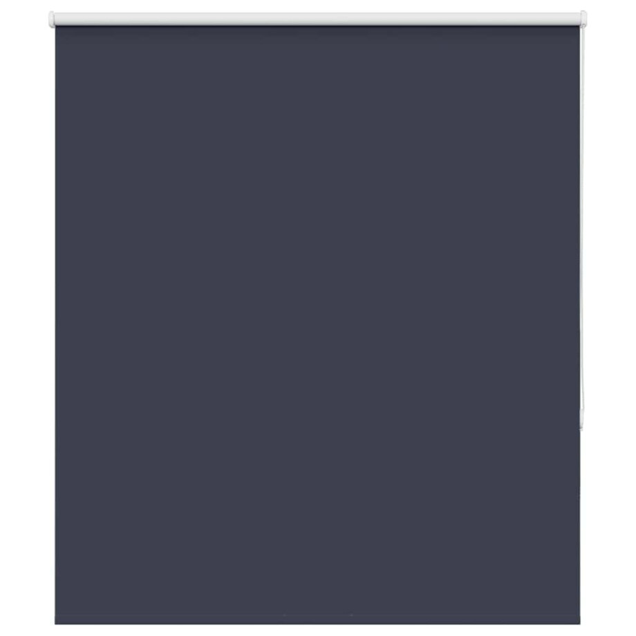vidaXL Rolgordijn verduisterend 125x130 cm stofbreedte 121,6 cm blauw afbeelding 1