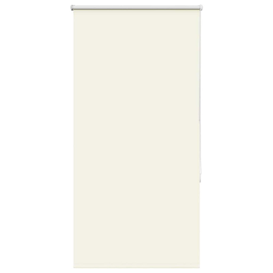 vidaXL Rolgordijn verduisterend gebroken wit 65x150 cm stofbreedte afbeelding 1