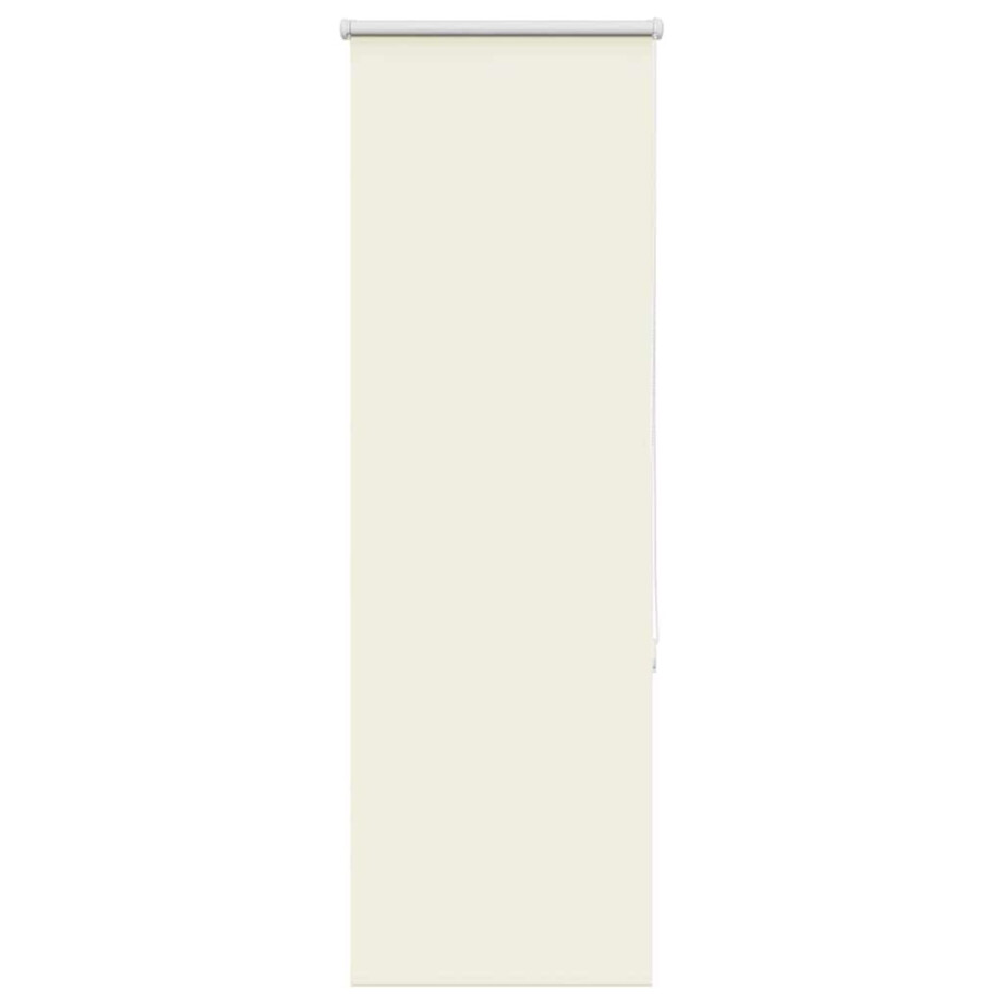 vidaXL Rolgordijn verduisterend 45x175 cm stofbreedte Gebroken wit afbeelding 1