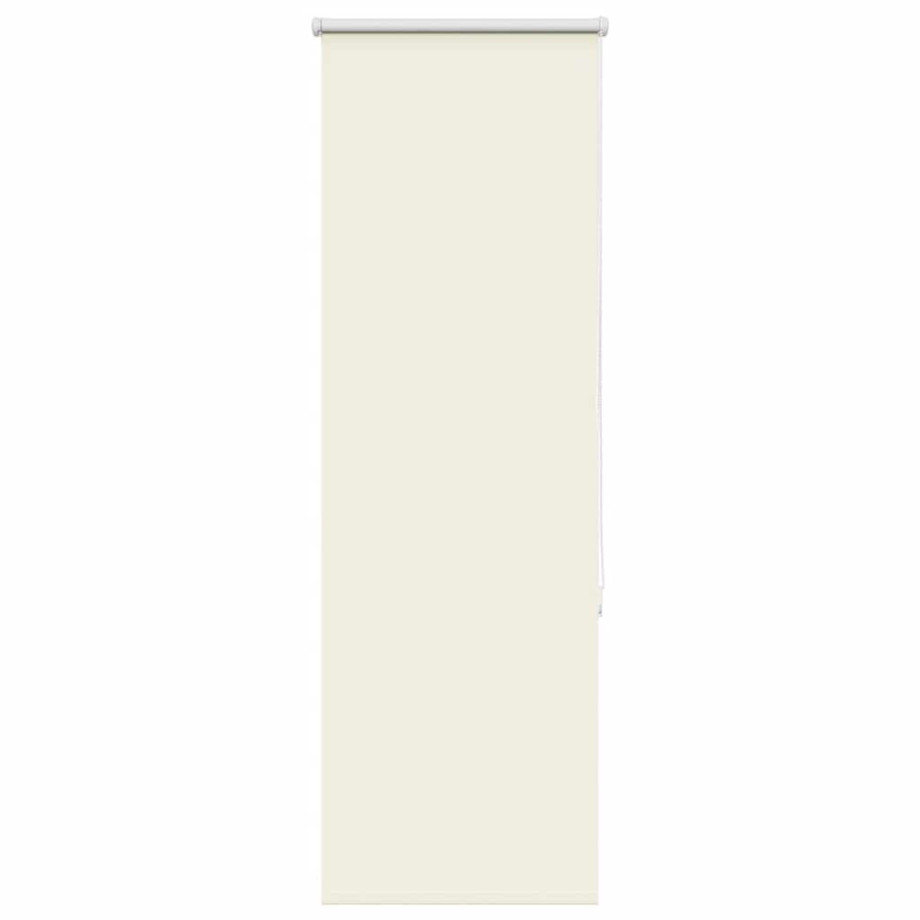 vidaXL Rolgordijn verduisterend 60x175 cm stofbreedte gebroken wit vidaXL Rolgordijn verduisterend 60x175 cm stofbreedte gebroken wit afbeelding 1