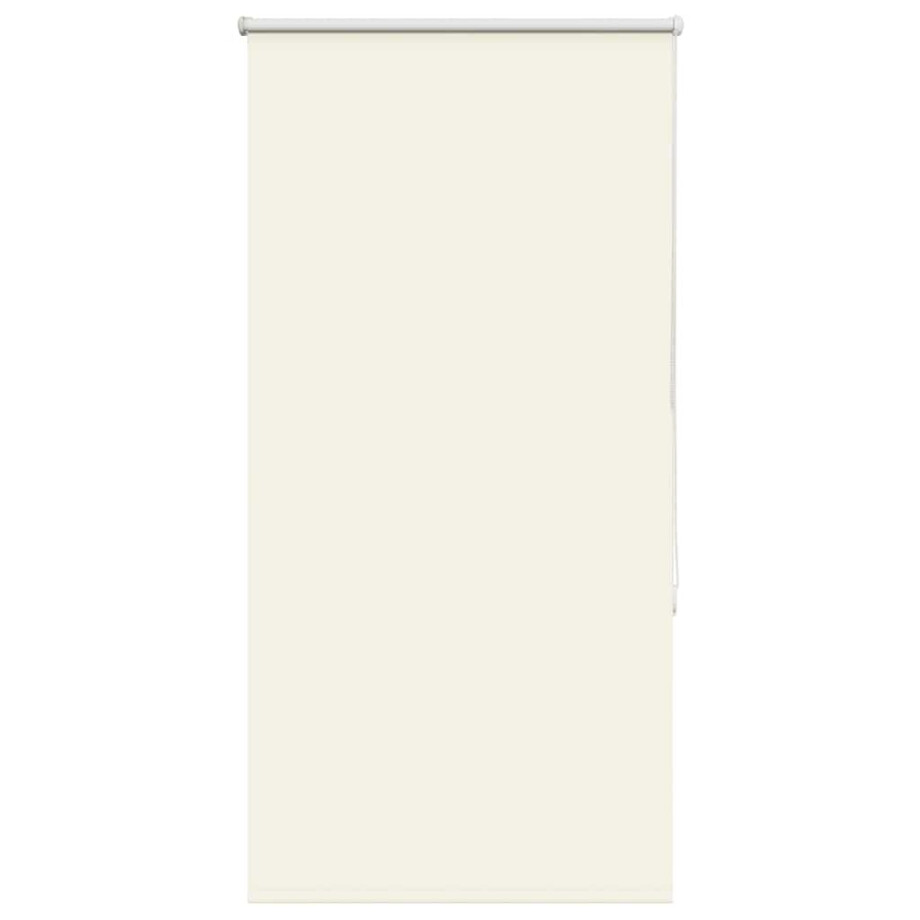 vidaXL Rolgordijn verduisterend gebroken wit 65x175 cm stofbreedte afbeelding 1
