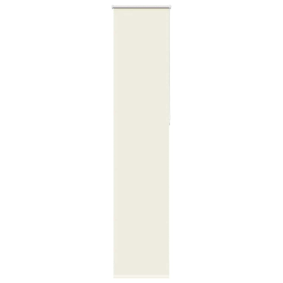 vidaXL Rolgordijn verduisterend 60x210 cm stofbreedte gebroken wit afbeelding 1