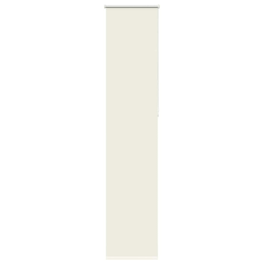 vidaXL Rolgordijn verduisterend 60x230 cm stofbreedte gebroken wit afbeelding 1