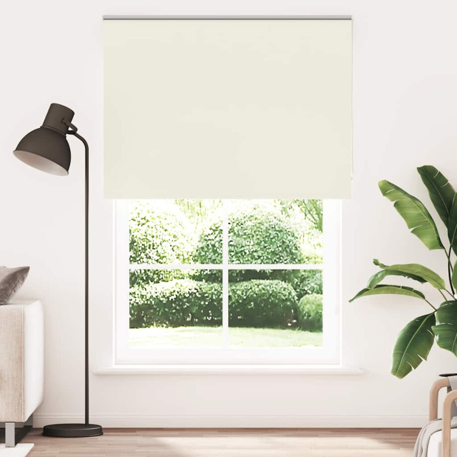 vidaXL Rolgordijn verduisterend 160x230 cm stofbreedte 156,6 cm afbeelding 1