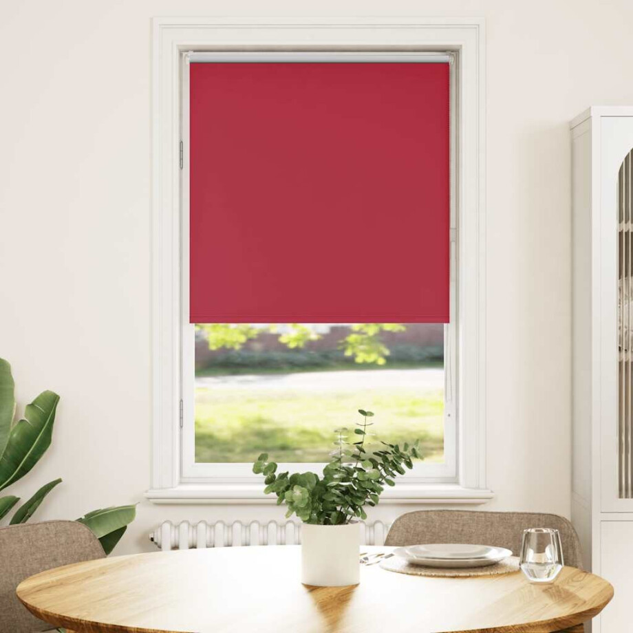 vidaXL Rolgordijn verduisterend 75x150 cm stofbreedte 70,7cm polyester afbeelding 1