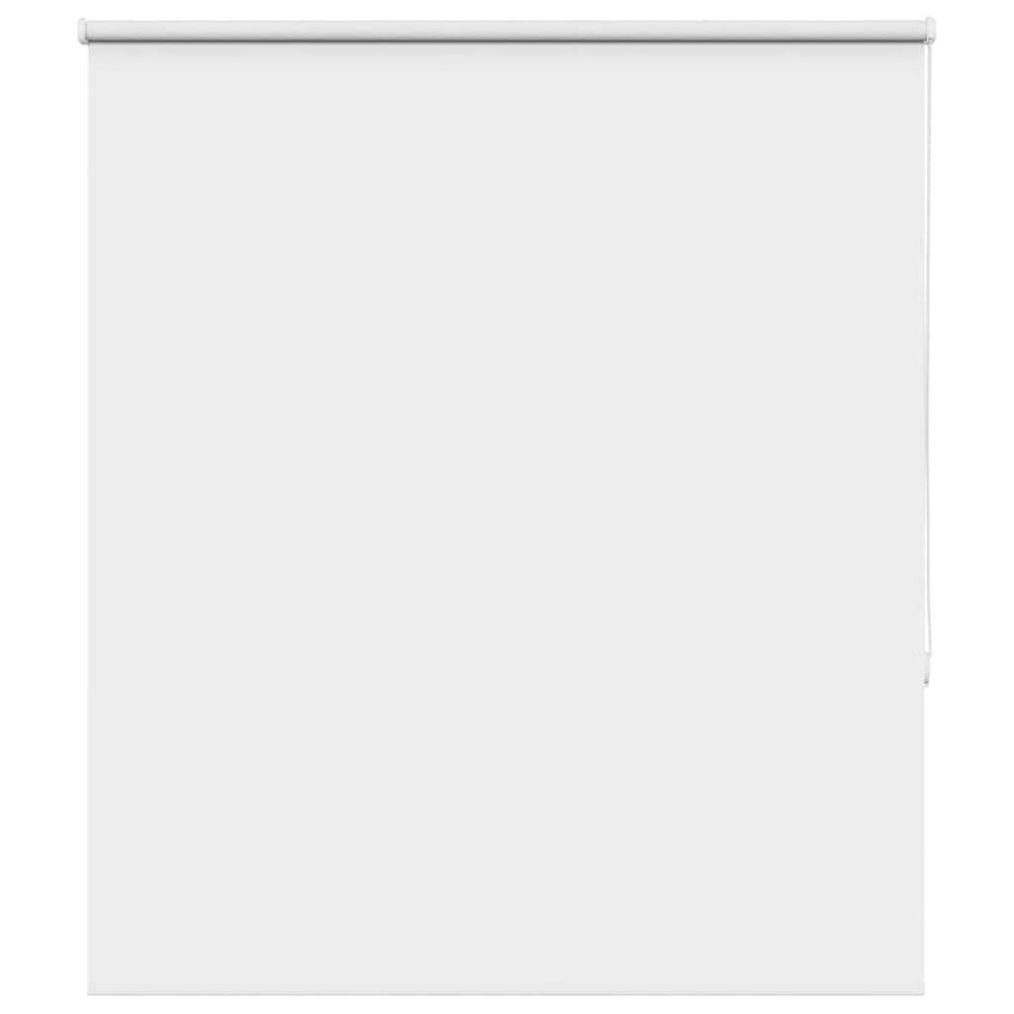 vidaXL Rolgordijn verduisterend 120x130 cm stofbreedte 116,6 cm wit afbeelding 1