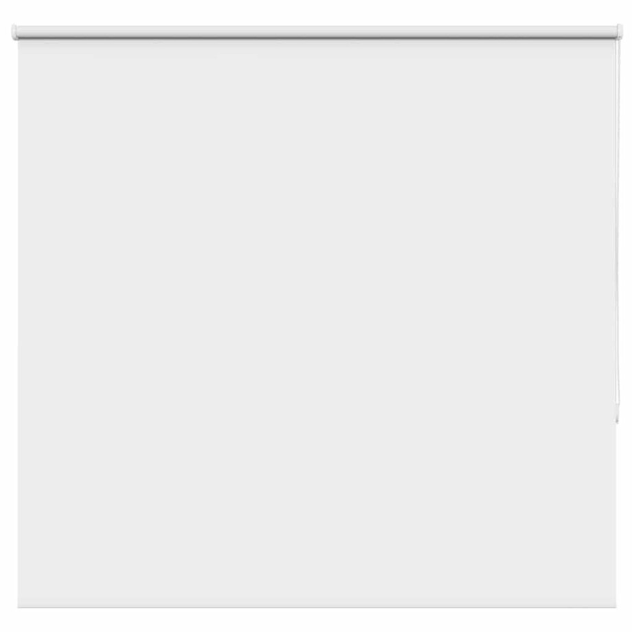 vidaXL Rolgordijn verduisterend 160x130 cm stofbreedte 156,6 cm wit afbeelding 1