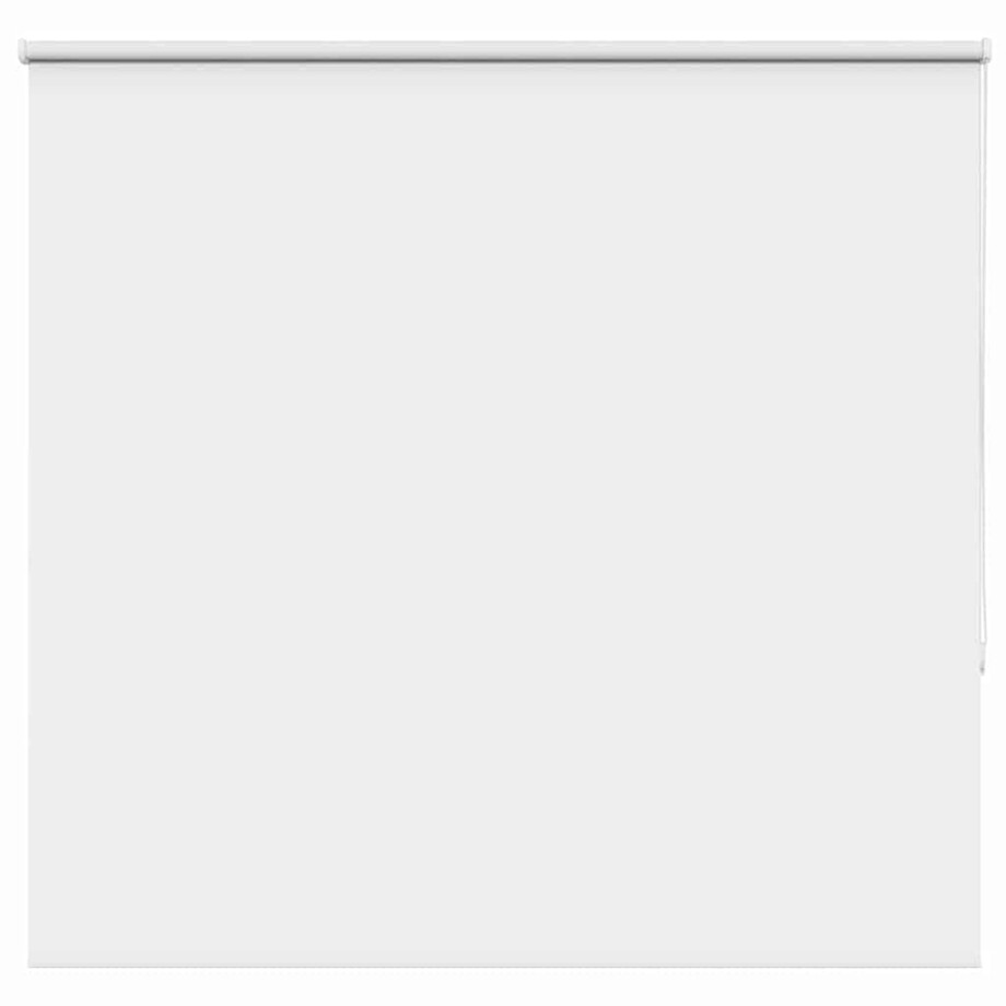 vidaXL Rolgordijn verduisterend 165x130 cm stofbreedte 161,6 cm wit afbeelding 1