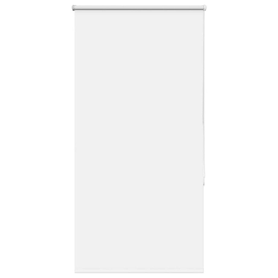 vidaXL Rolgordijn verduisterend wit 85x175cm stofbreedte 80,7 cm vidaXL Rolgordijn verduisterend wit 85x175cm stofbreedte 80,7 cm afbeelding 1