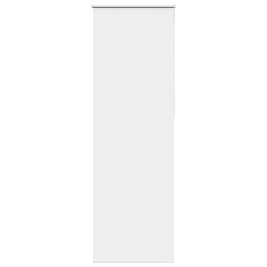 vidaXL Rolgordijn verduisterend 65x210cm stofbreedte 60,7 cm wit afbeelding 1