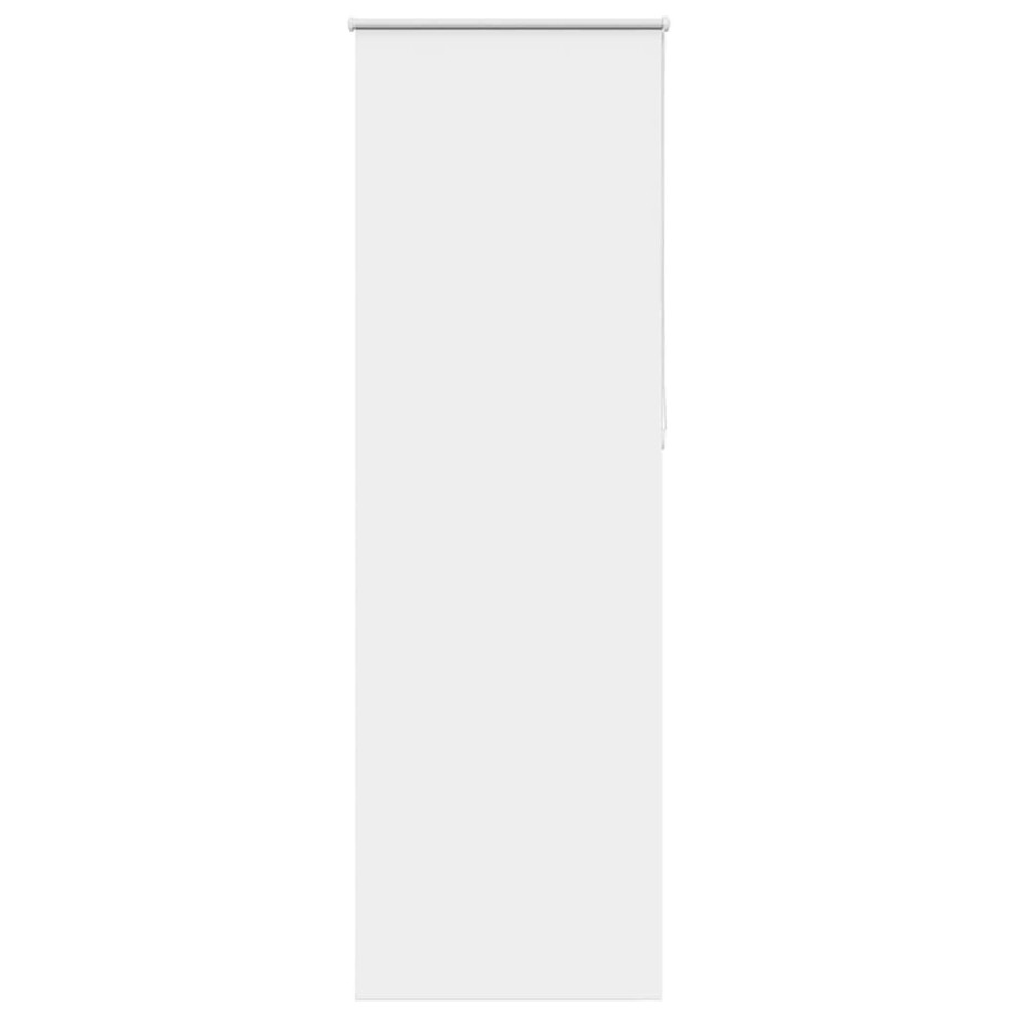 vidaXL Rolgordijn verduisterend 75x210cm stofbreedte 70,7 cm wit afbeelding 1