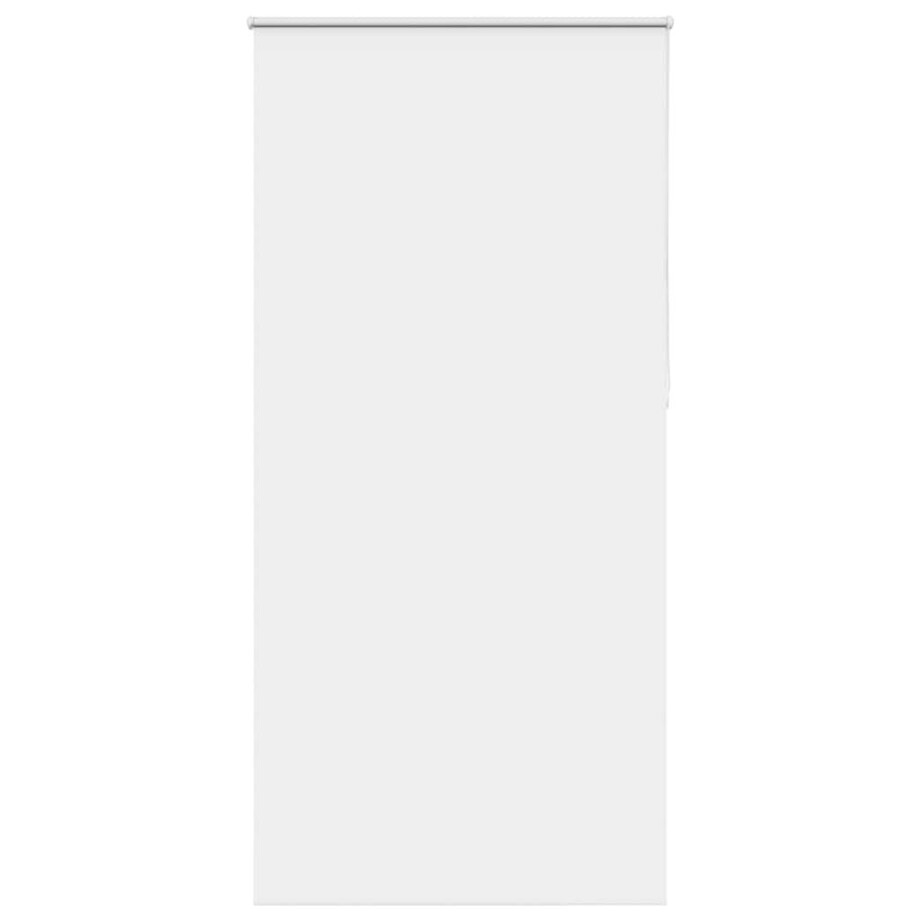 vidaXL Rolgordijn verduisterend 100x210cm stofbreedte 95,7cm wit afbeelding 1