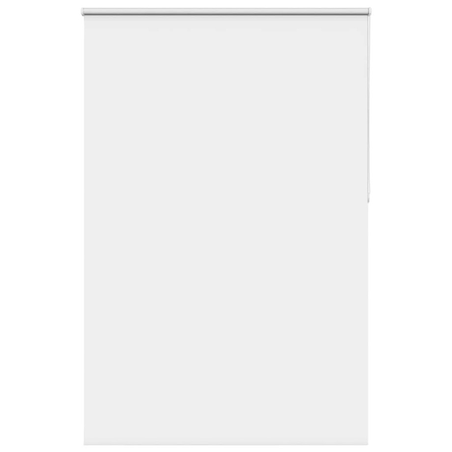vidaXL Rolgordijn verduisterend 155x210 cm stofbreedte 151,6 cm wit afbeelding 1