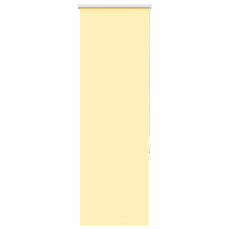 vidaXL Rolgordijn 40x130 cm stof verduisterend geel Stofbreedte 35,7cm afbeelding 1