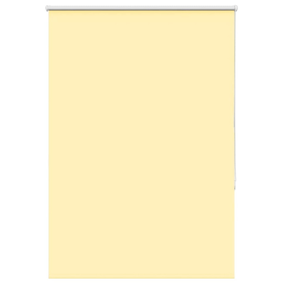 vidaXL Rolgordijn 95x175 cm verduisterend geel Stofbreedte 90,7 cm afbeelding 1