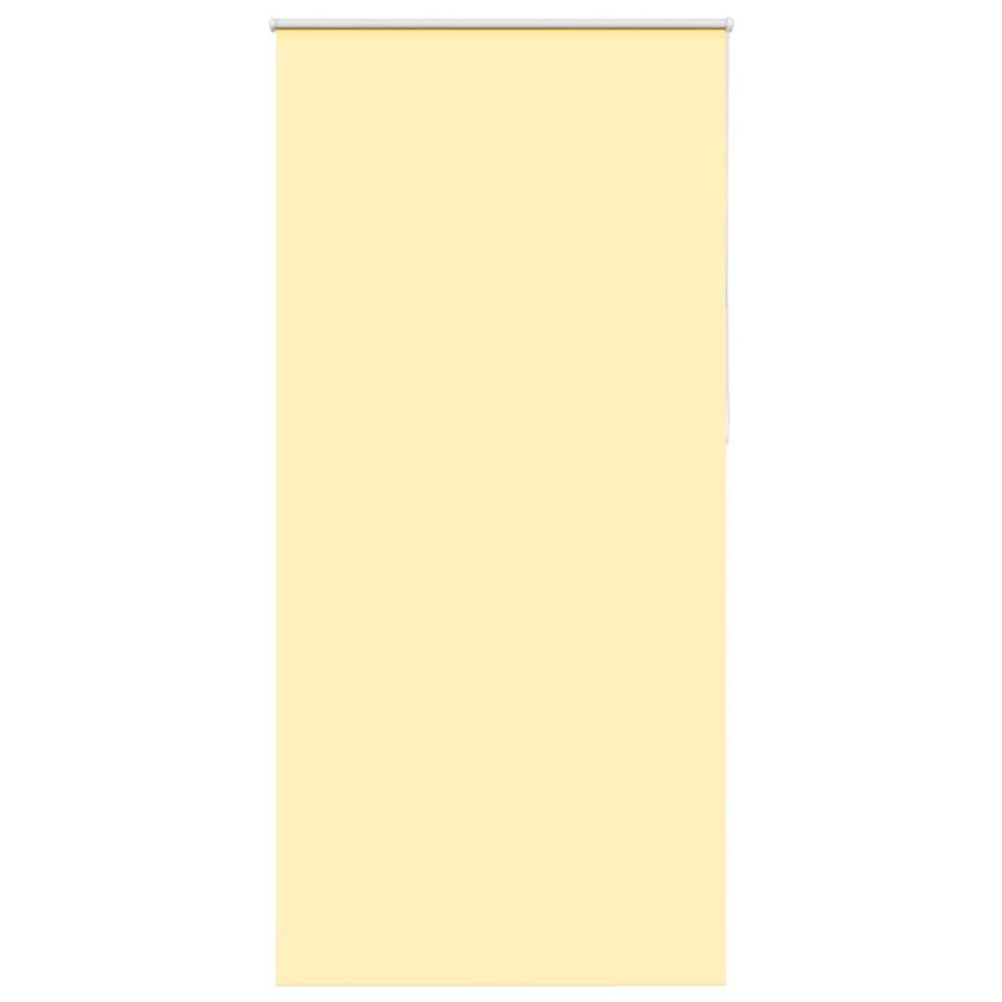 vidaXL Rolgordijn verduisterend 105x230 cm stofbreedte 100,7 cm geel vidaXL Rolgordijn verduisterend 105x230 cm stofbreedte 100,7 cm geel afbeelding 1