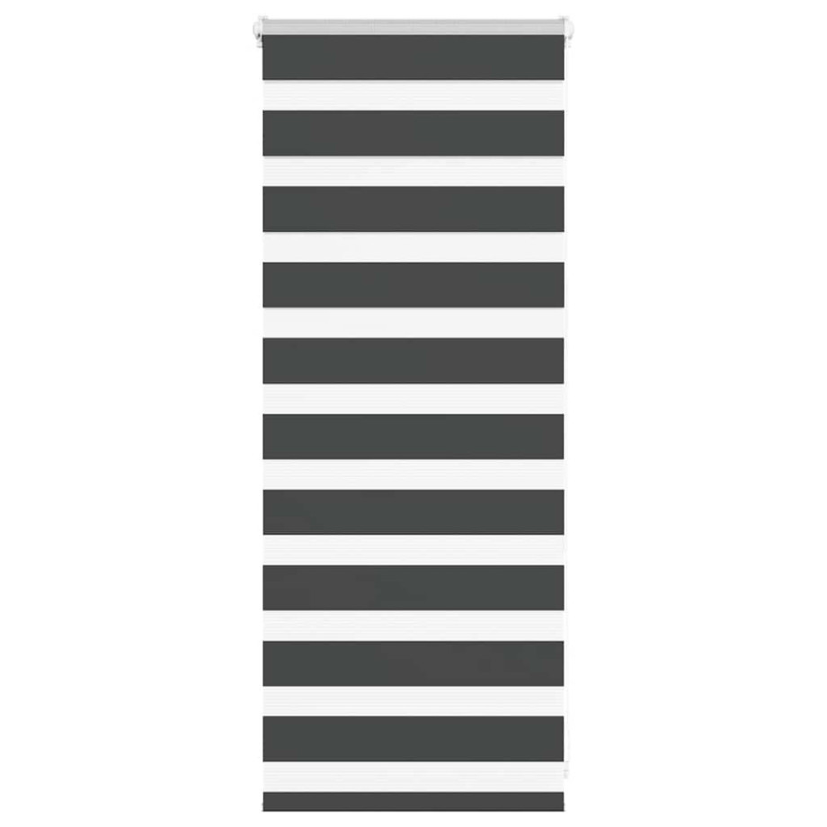 vidaXL Zebra rolgordijn 60x100 cm stofbreedte zwart 55,9 cm afbeelding 1