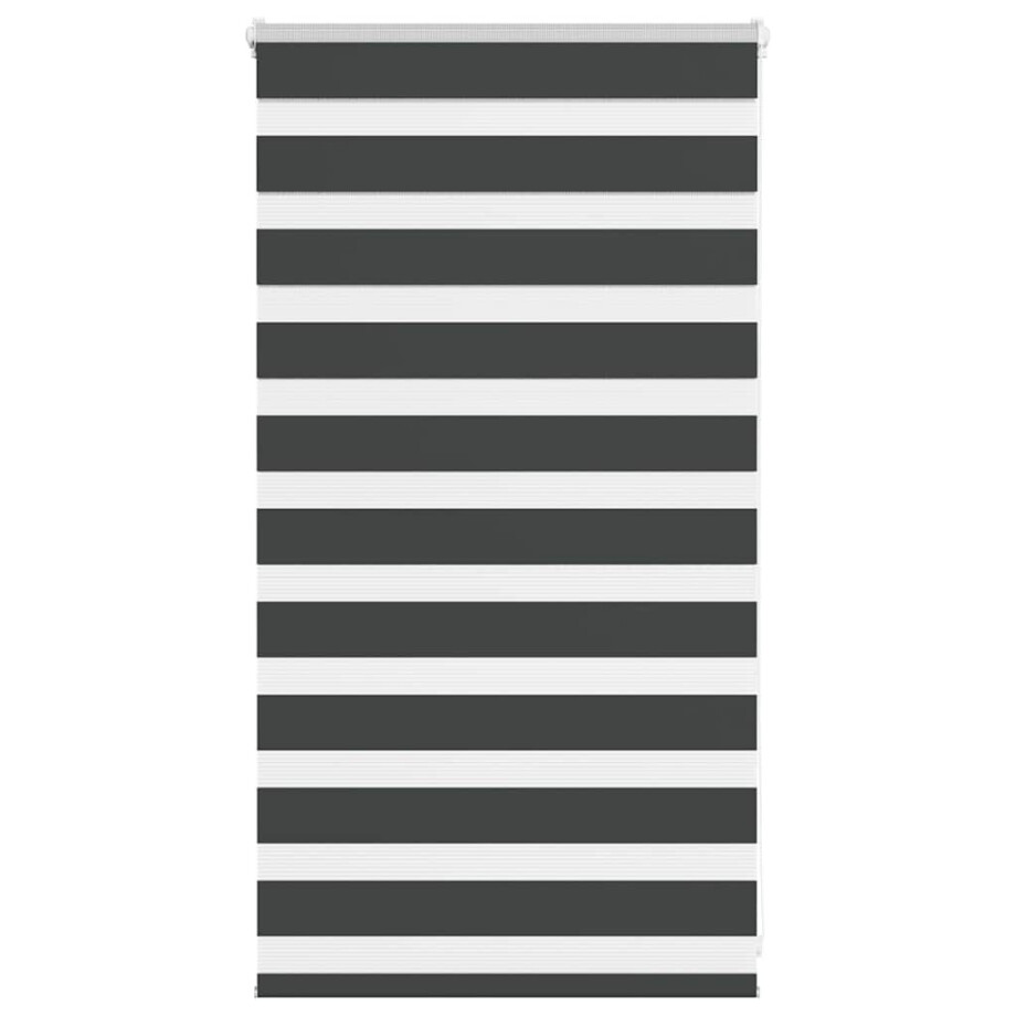 vidaXL Zebra rolgordijn 70x100 cm stofbreedte 65,9 cm zwart vidaXL Zebra rolgordijn 70x100 cm stofbreedte 65,9 cm zwart afbeelding 1