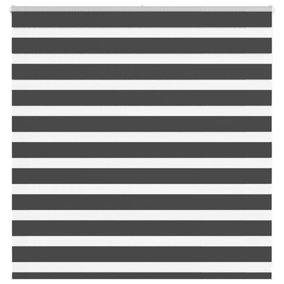 vidaXL Zebra rolgordijn 145x100 cm stofbreedte 140,9 cm zwart afbeelding 1