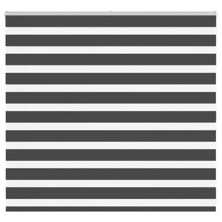 vidaXL Zebra rolgordijn 165x100 cm stofbreedte 160,9 cm zwart afbeelding 1