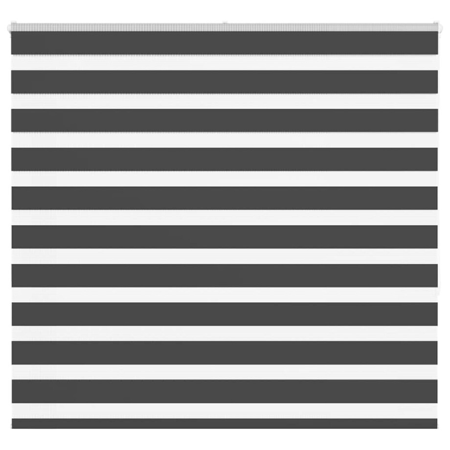 vidaXL Zebra rolgordijn 165x150 cm stofbreedte 160,9 cm zwart afbeelding 1