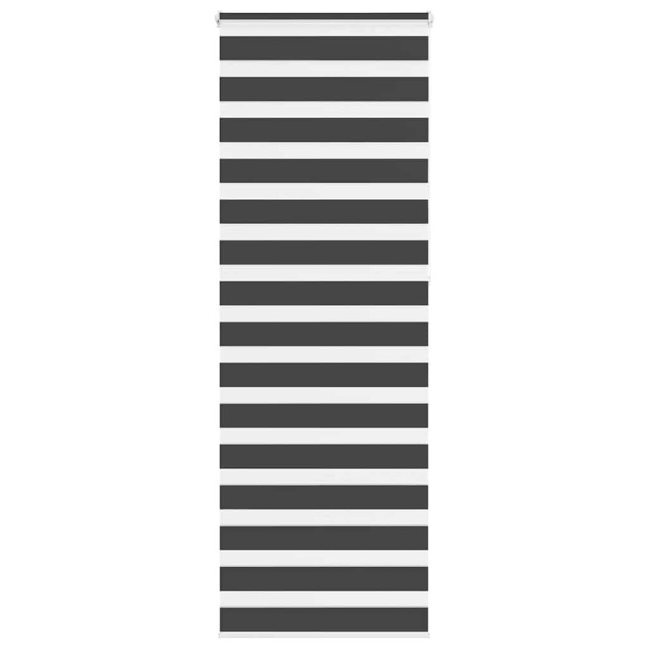 vidaXL Zebra rolgordijn 90x230 cm stofbreedte 85,9 cm zwart vidaXL Zebra rolgordijn 90x230 cm stofbreedte 85,9 cm zwart afbeelding 1