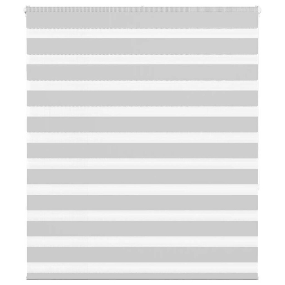 vidaXL Zebra rolgordijn 130x150 cm stofbreedte 125,9 cm lichtgrijs vidaXL Zebra rolgordijn 130x150 cm stofbreedte 125,9 cm lichtgrijs afbeelding 1