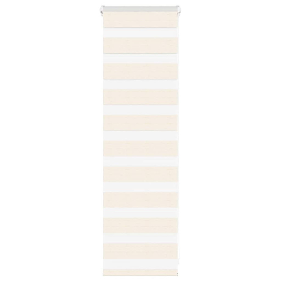 vidaXL Zebra rolgordijn 40x100 cm stofbreedte 35,9 cm marmerbeige afbeelding 1