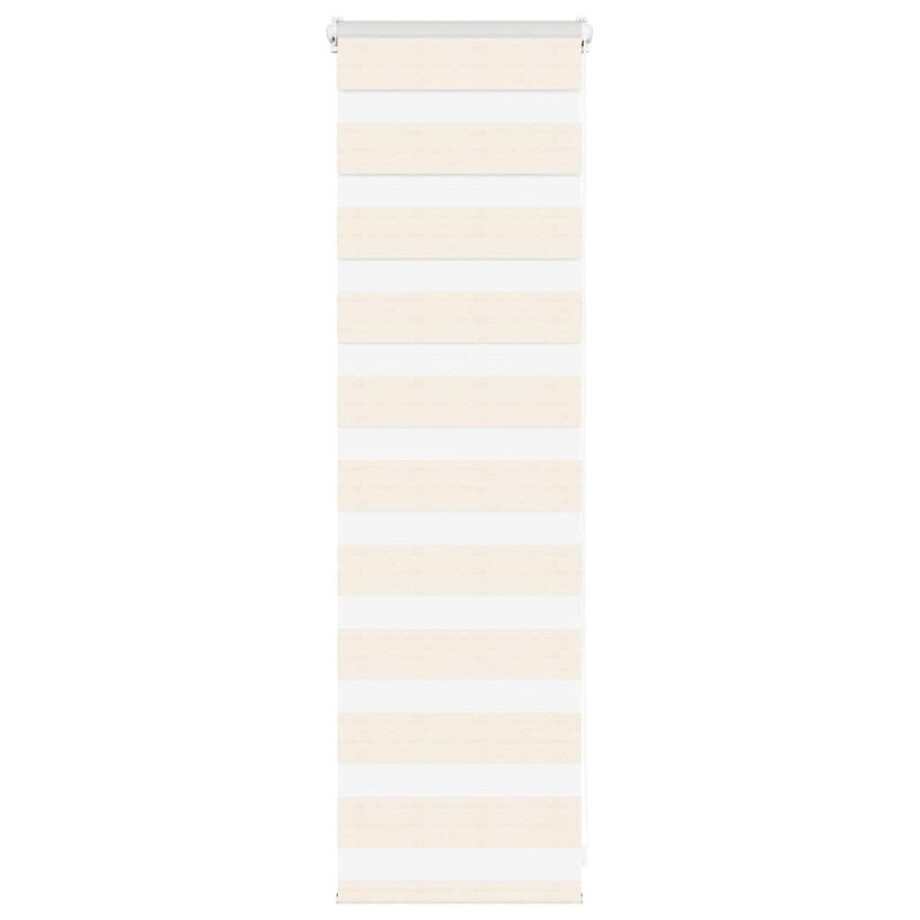 vidaXL Zebra rolgordijn 50x100 cm stofbreedte 45,9cm marmerbeige afbeelding 1