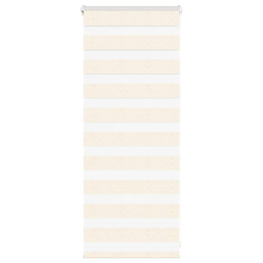 vidaXL Zebra rolgordijn 55x100 cm stofbreedte 50,9 cm marmerbeige afbeelding 1