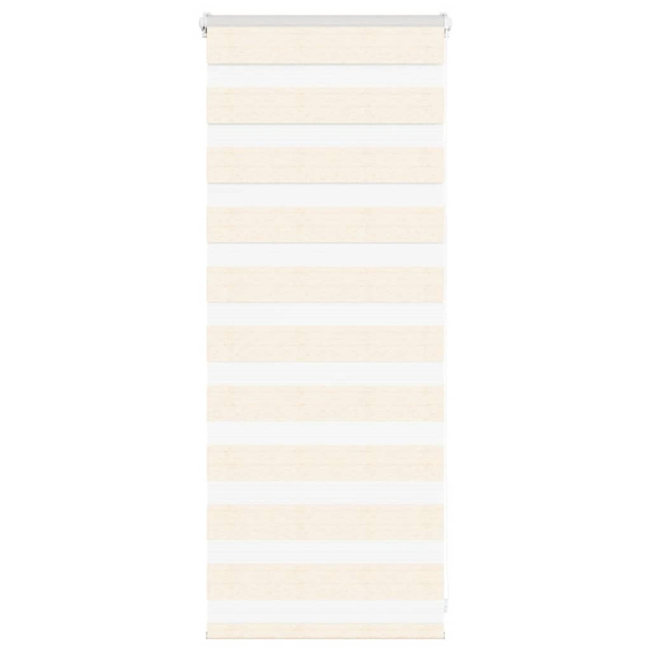 vidaXL Zebra rolgordijn 65x100 cm stofbreedte 60,9 cm marmerbeige afbeelding 1