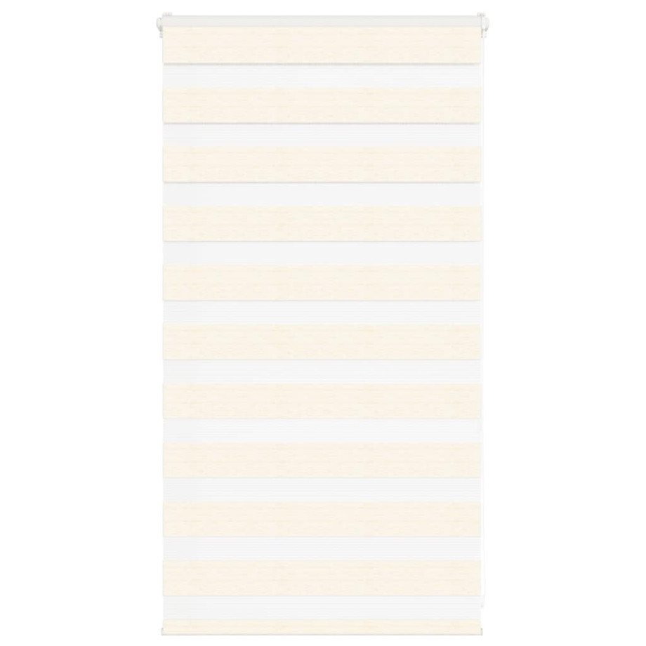 vidaXL Zebra rolgordijn 70x100 cm stofbreedte 65,9 cm marmerbeige afbeelding 1