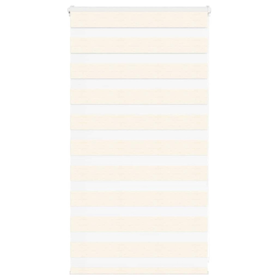 vidaXL Zebra rolgordijn 75x100 cm stofbreedte 70,9 cm marmerbeige afbeelding 1