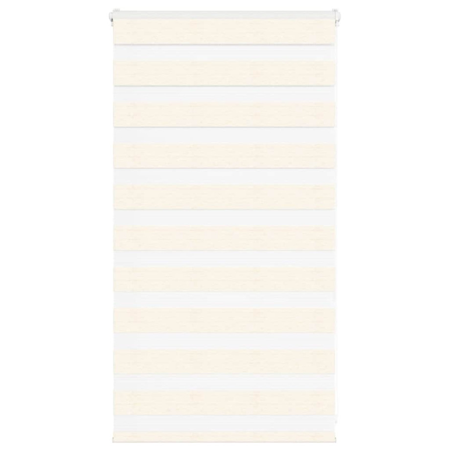 vidaXL Zebra rolgordijn 85x100 cm stofbreedte 80,9 cm marmerbeige afbeelding 1