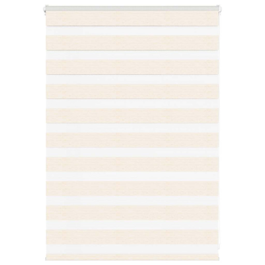 vidaXL Zebra rolgordijn 95x100 cm stofbreedte 90,9 cm marmerbeige afbeelding 1